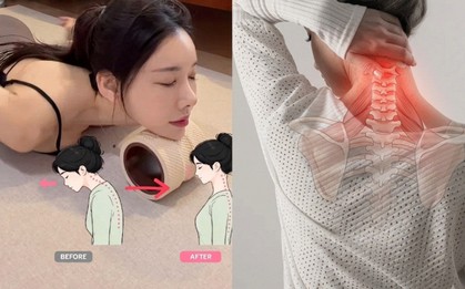 "Cổ rùa" khiến bạn già hơn cả chục tuổi: Người Hàn truyền tay nhau 4 động tác lấy lại "cổ thiên nga" mà chỉ mất vài phút mỗi ngày