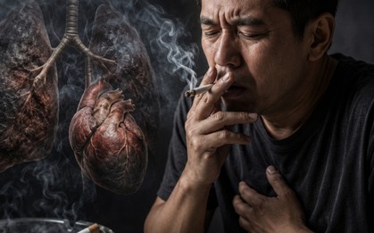 Bác sĩ cảnh báo: 4 DẤU HIỆU cơ thể đang suy kiệt, nhất là với đàn ông hút thuốc lâu năm nhưng vô tình bỏ qua