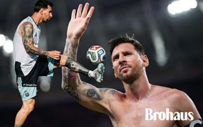 Loạt hình xăm của Messi: Mỗi nét mực mỗi chương cuộc đời, một lá bài may mắn yểm trên ống đồng