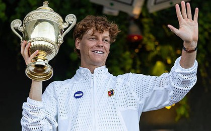 Sinner đổ gục sau màn ngược dòng nghẹt thở hạ Zverev bảo vệ ngôi vương Wimbledon
