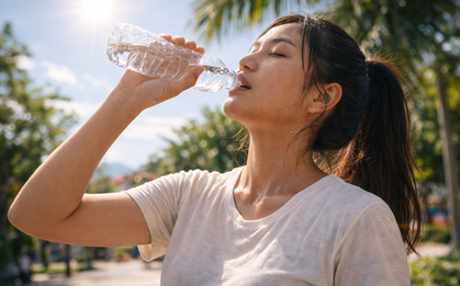 Lời khuyên cho bất kỳ ai uống nước đóng chai ngày hè
