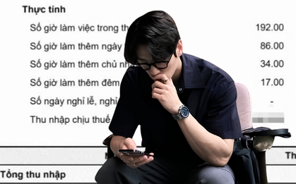 Bức ảnh sao kê lương 58 triệu/tháng khiến nhiều người giật mình