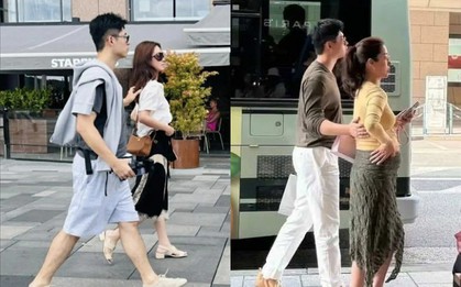 Lộ ảnh ngọc nữ showbiz bên chồng thiếu gia tập đoàn, nghi vấn đang mang thai lần 2