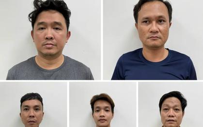 Công an điều tra tổng số tiền giao dịch 45 tỷ đồng: 5 người đàn ông bị bắt giữ