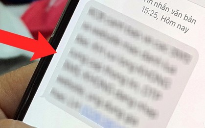 Công an thông báo đến tất cả người nhận được tin nhắn có nội dung sau
