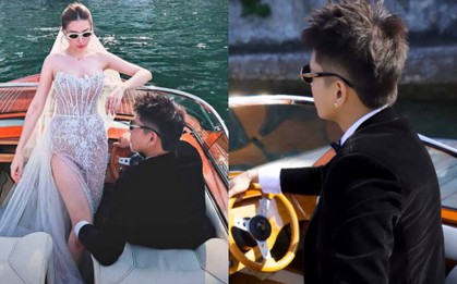 Quân A.P và Lê Khanh "trượt tay" lộ ảnh cưới chụp tại Ý