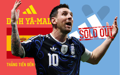 Messi toàn thắng, áo Argentina cháy hàng toàn tập: "Sĩ vương" adidas gây sốt với loạt content mặn như nước biển