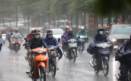 Miền Bắc mưa lớn kéo dài nhiều ngày