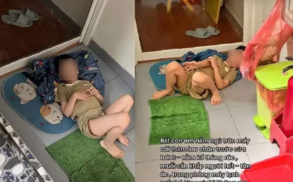 Giáo viên mầm non bị tố bắt trẻ ngủ trước cửa nhà vệ sinh