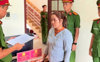 Thi hành lệnh bắt tạm giam người phụ nữ thu mua mủ cao su Hoàng Thị Lý