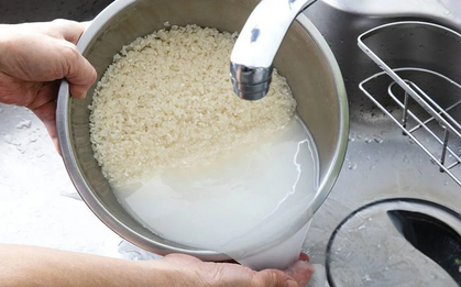 Vì sao nên cho muối vào trước khi vo gạo nấu cơm?