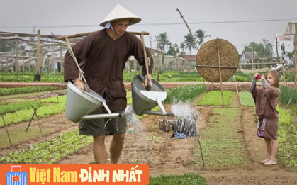 Việt Nam có ngôi làng khách Tây xếp hàng để được làm nông dân, bí quyết rau ngon nằm ở một loại "phân bón" lạ