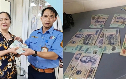 Phát hiện cọc tiền 500.000 đồng nằm trong túi vải, Bệnh viện K lập tức xác minh