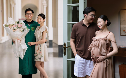 Chuyện tình “cọc đi tìm trâu” của tiểu thư ngành Y và bác sĩ điển trai ở TP.HCM: Chuẩn bị đón con đầu lòng sau 3 năm cưới