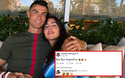 Oan cho bạn gái Ronaldo: Vì status giả "Bye Bye Argentina" mà bị chửi bới khắp nơi