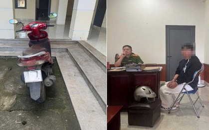 Khách chuyển khoản thừa 500.000 đến vài triệu đồng nhưng chủ cửa hàng không nhận được: Công an đưa thanh niên đi Honda Vision về trụ sở làm việc