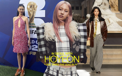 Mỹ nhân hộ tống báu vật tại chung kết World Cup 2026 là "quốc bảo" của làng thời trang Hàn Quốc