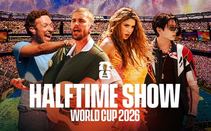 Halftime show đầu tiên trong lịch sử World Cup: 4 siêu sao thi nhau "vùng vẫy" trong 11 phút hỗn loạn có chủ đích