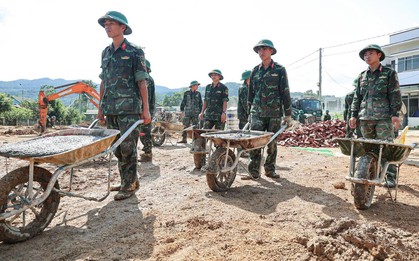 Chạy đua dựng 24 căn nhà sau trận lũ kinh hoàng ở Lai Châu, quyết xong trước 2/9