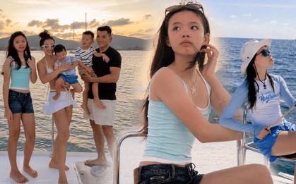 Con gái riêng của mỹ nhân showbiz Việt gây sốt với đôi chân siêu dài ở tuổi 13, thần thái chuẩn ngôi sao tương lai