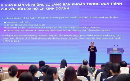 Có hộ kinh doanh nói thẳng doanh thu thực tế 80 tỷ đồng nhưng đang khai thuế 3 tỷ đồng, giờ muốn khai đúng lên 100 tỷ đồng nhưng lại sợ bị truy thu các năm trước: Chủ tịch Hội Tư vấn Thuế nêu đề xuất
