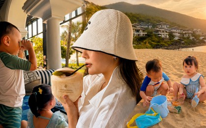Chỉ chưa đầy 30 phút đã có gần 2000 người thích thú với hành động của mẹ con Phương Oanh