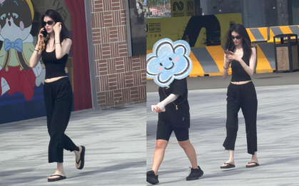 Thiên thần Victoria's Secret qua ống kính người qua đường: Trắng phát sáng, được khen quấn giẻ cũng đẹp