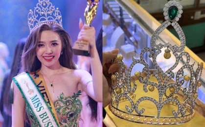 Mới nhất vụ 1 Hoa hậu Vbiz mang vương miện 3 tỷ đồng được kiểm định là hàng giả