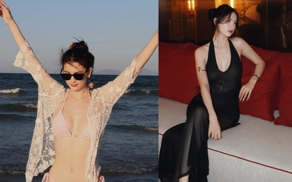 Không nhận ra em gái búp bê của thủ môn Lâm Tây: 19 tuổi sexy hết nấc, diện bikini khoe body "đốt mắt", chân dài gần 1m80