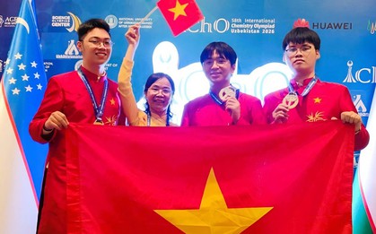 Một lớp học ở Hà Nội có tới 3 học sinh đạt Huy chương vàng Olympic quốc tế năm 2026
