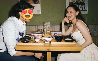 Đang hot khoảnh khắc chồng say đắm ngắm mỹ nhân đẹp nhất Philippines trong nhà hàng, đến độ quên luôn việc ăn uống