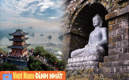 Việt Nam có ngôi chùa lớn nhất thế giới: Rộng 5.000ha, tượng Quan Âm nặng 100 tấn đồng, có hơn 30.500 bức tranh đá từ núi lửa Indonesia