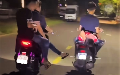 Giao xe cho con chưa đủ tuổi 'diễn xiếc' trên đường, phụ huynh bị phạt