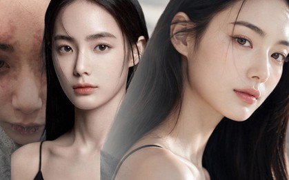 Hóa trang thành "nữ quỷ" vẫn không che được nhan sắc: Hong Soo Joo gây sốt với dáng mảnh mai, thân hình chỉ với 42-45kg