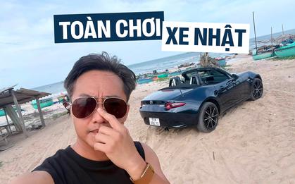 Cường ‘Đô la’ đem Mazda MX-5 đi vầy cát biển: Màu sơn mới khác dàn xe đang có, bộ sưu tập JDM số sàn nay lên tới 4 chiếc?