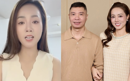 Vợ kém 15 tuổi lên tiếng tin NS Công Lý đập đồ đạc, vũ phu