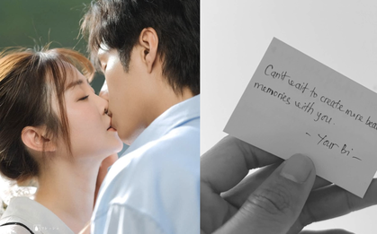 Anh trai say hi hé lộ lá thư mùi mẫn của bạn gái diễn viên hơn 7 tuổi