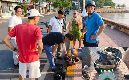 Cùng một con cua bỏ lên 2 chiếc cân, kết quả chênh lệch bất ngờ: Người phụ nữ thừa nhận vi phạm