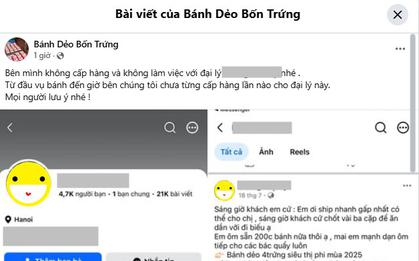 Xưởng bánh dẻo 4 trứng nổi tiếng bất ngờ tố 1 đại lý, netizen lắc đầu: “Quá thiếu chuyên nghiệp”