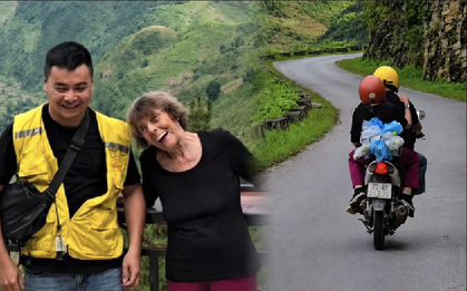 Cụ bà 83 tuổi một mình vượt hơn 9.000 km đến Hà Giang: Xuống dốc không cho ai dìu, ngâm thác một tiếng, tối vẫn còn sức hát hò