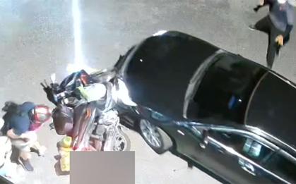 Triệu tập tài xế ô tô lấn làn tông xe máy chở 2 trẻ nhỏ rồi bỏ chạy ở Hải Phòng