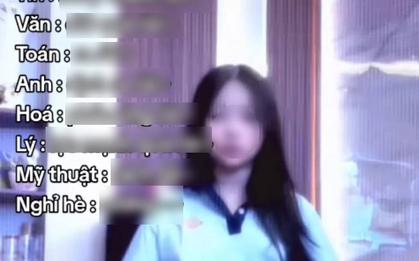 Nữ sinh làm clip "đu trend" môn học, nhìn qua tưởng vô hại, xem kỹ mới hiểu vì sao nhiều phụ huynh Việt bất an