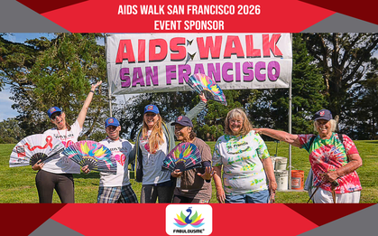 FabulousMe nhìn lại hành trình thiết kế quạt cho AIDS Walk San Francisco
