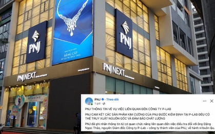 PNJ lên tiếng sau vụ nguyên Giám đốc P-Lab bị điều tra, khẳng định kim cương đều có thể truy xuất nguồn gốc
