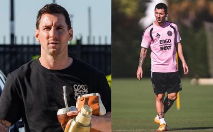 Gác lại nỗi buồn World Cup, Messi trở lại tập luyện cùng Inter Miami, thái độ trên sân gây chú ý