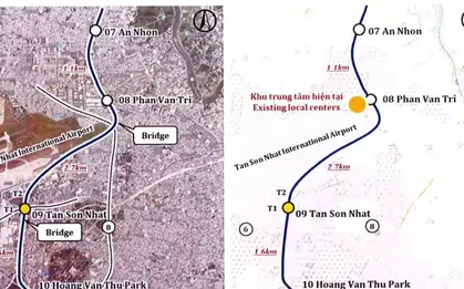 Tuyến metro xuyên tâm TPHCM kết nối sân bay Tân Sơn Nhất có quy mô ra sao?