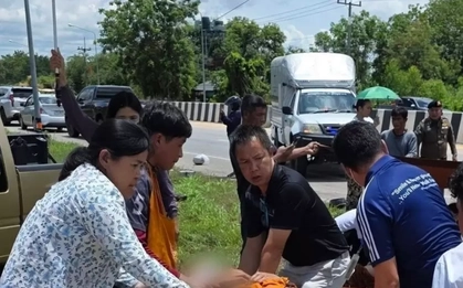 Thái Lan: Hành động bất ngờ của nữ y tá trong vụ bé trai lái xe đâm liên hoàn hàng chục nhà sư