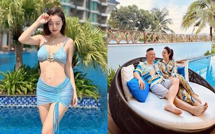 Hoa hậu đẹp bậc nhất Việt Nam tỏ tình với đại gia: "Nghe chàng hát, em vẫn bị gục ngã như lần đầu"