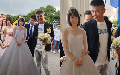 Chú rể tổ chức hôn lễ với "cô dâu giấy" vào ngày cuối lễ tang, tâm thư gửi vợ nghẹn ngào