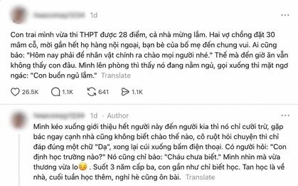 "Con học giỏi nhưng lại không biết giao tiếp": Bài đăng của người mẹ sau bữa tiệc mừng con đạt 28 điểm thi tốt nghiệp gây bão mạng